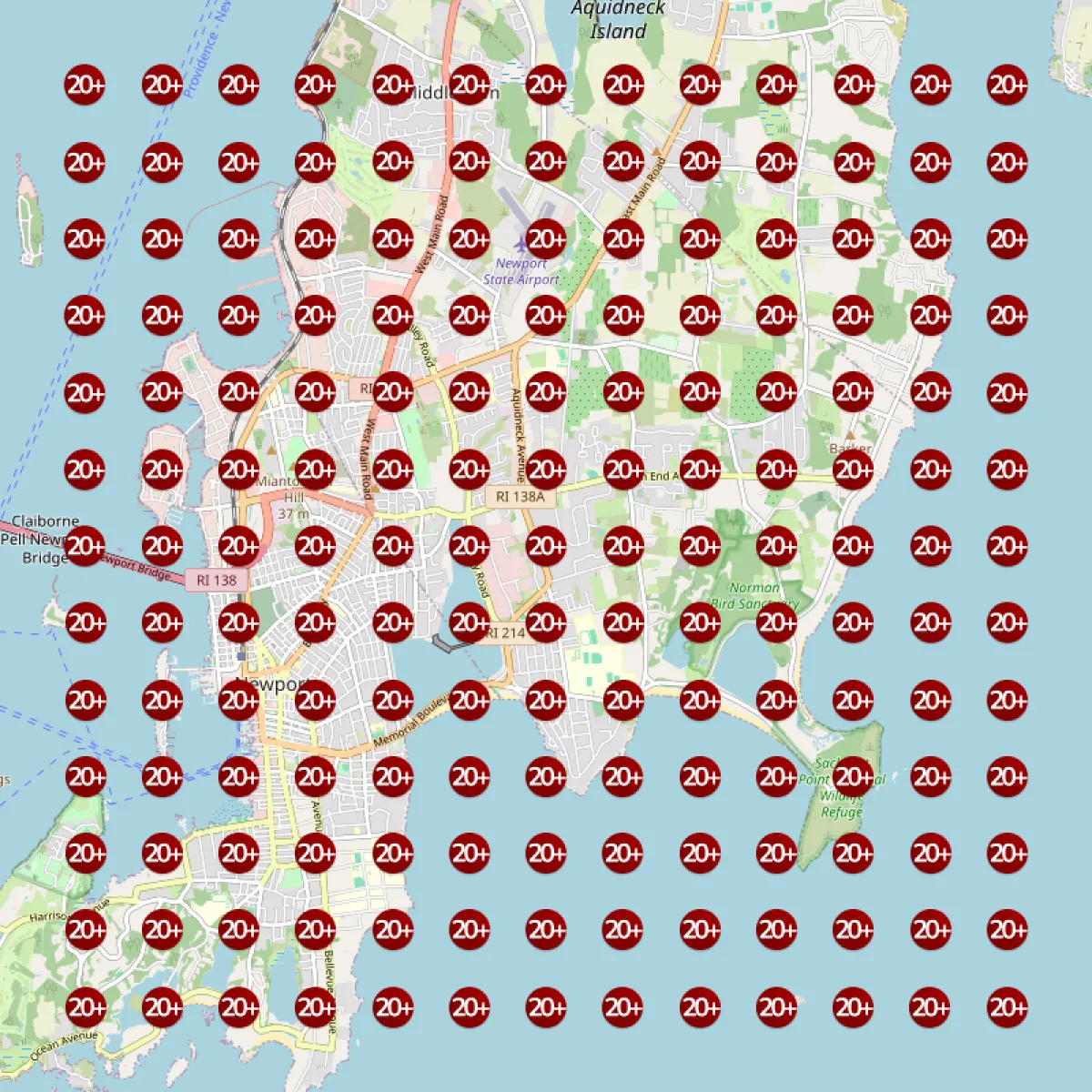 Rooster Roofers ranking 20+ on Google Maps — buried and invisible